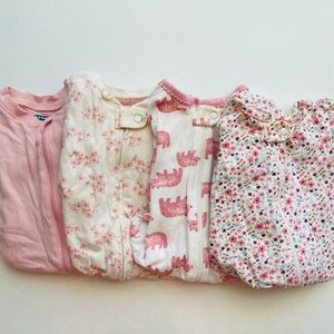 Gap, Old Navy Pajama Bundle 0-3 months